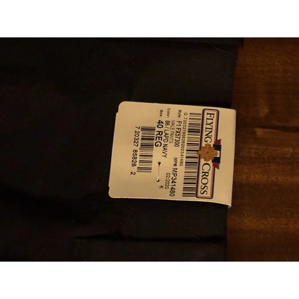 Flying Cross Class B Uniform Pants -First Responders-LAPD Blue Mens 40x32 EMS